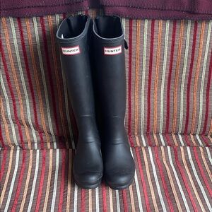 Hunter Classic Black Waterproof Boots